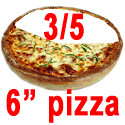 6 inch pizza